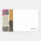 Sophisticated Luxury African Asian Caribbean Post-it® Notes (Voorkant)