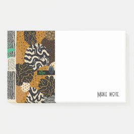 Sophisticated Luxury African Asian Caribbean Post-it® Notes