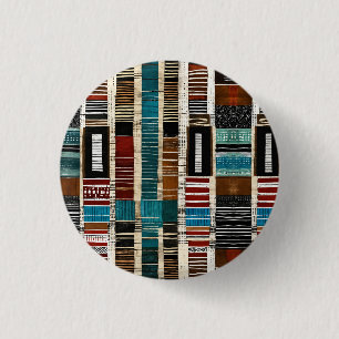 Sophisticated Luxury African Caribbean Island Ronde Button 3,2 Cm