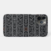 Sophisticated Luxury African Caribbean Mudcloth Case-Mate iPhone Case (Achterkant (horizontaal))