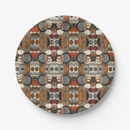 Sophisticated Luxury African Caribbean Papieren Bordje