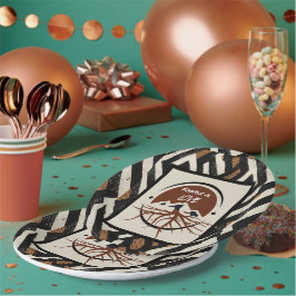 Sophisticated Luxury African Caribbean Papieren Bordje