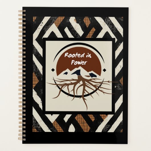 Sophisticated Luxury African Caribbean Planner (Voorkant)