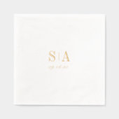 Sophisticated monogram minimalist wedding (Recto)