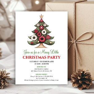 Sophisticated ontwerp kerstboom vakantie  kaart