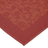 Sophisticated Red Damask Holiday Dining Tafelkleed (Gekanteld)