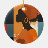 Sophisticated Soul    Keramisch Ornament (Achterkant)