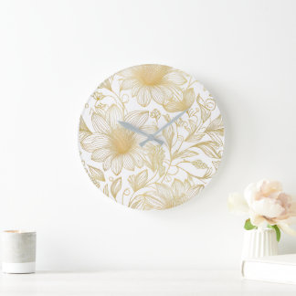 Sophisticated wandklok (door Orievolvedesigns) Grote Klok