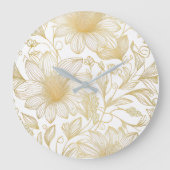 Sophisticated wandklok (door Orievolvedesigns) Grote Klok (Voorkant)