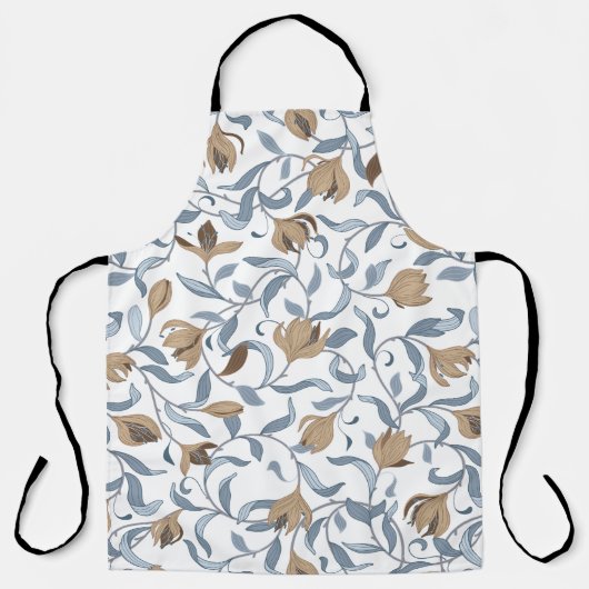 Sophisticated William Morris Geïnspireerd Schort (Voorkant)
