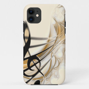 Sophisticeerd klassiek ontwerp van muziekblad acce iPhone 11 hoesje