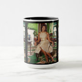 SOPHISTIQUÉ ÉLÉGANCE MICHELLE OBAMA mug (Centre)