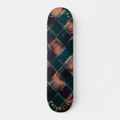 Sophistiqué Skateboard rouge et vert (Devant)