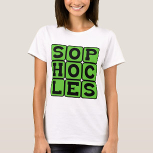 Sophocles, Grieks Treurspeldichter T-shirt