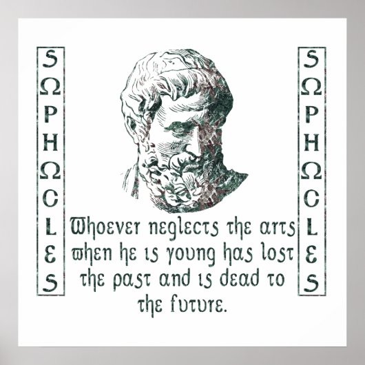 Sophocles Poster (Voorkant)