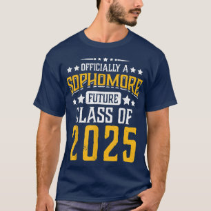 Sophomore Future Class Of 2025 Fun 10th Grade Back T-shirt