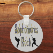Sophomores Rock - Guitar Players Sleutelhanger (Voorkant)
