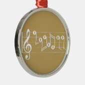 Soprano Singer Musical Ornament (Rechts)