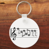 Soprano Singer Musical Sleutelhanger (Voorkant)