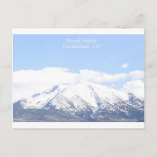 Sopris Carobligale monteren, CO Briefkaart