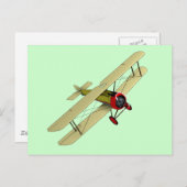 Sopwith Camel Biplane Briefkaart (Voorkant / Achterkant)