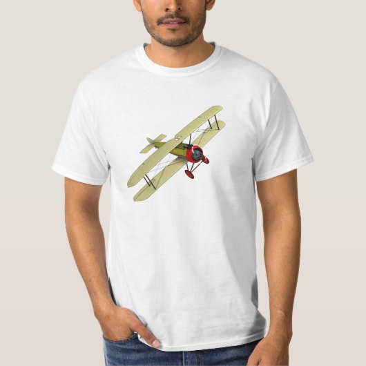 Sopwith Camel Biplane T-shirt (Voorkant)