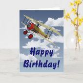 Sopwith Camel en Pilot Kaart (Gele Bloem)