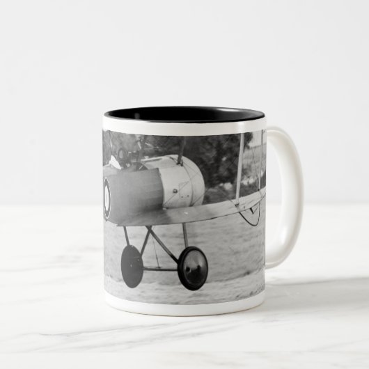 Sopwith Vliegtuig uit Tweekleurige Koffiemok (Voorkant rechts)