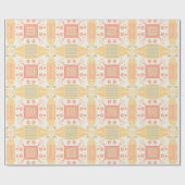 Sorbet Geometric Pattern Cadeaupapier (Vlak)
