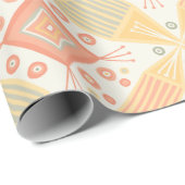 Sorbet Geometric Pattern Wrapping Paper Cadeaupapier (Rol Hoek)