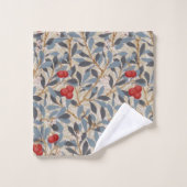 Sorbier rouge, William Morris (Gant de toilette)