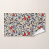 Sorbier rouge, William Morris (Serviette à main)