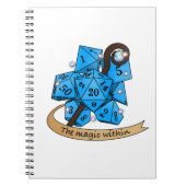 Sorcerer Dice Design Notitieboek (Voorkant)