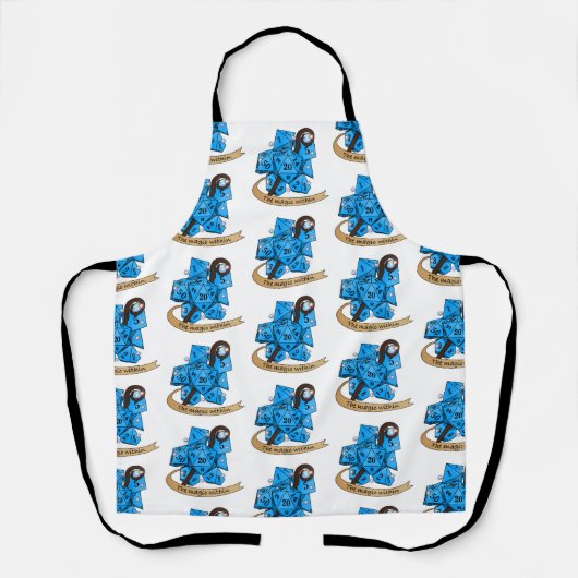 Sorcerer Dice Design Schort (Voorkant)