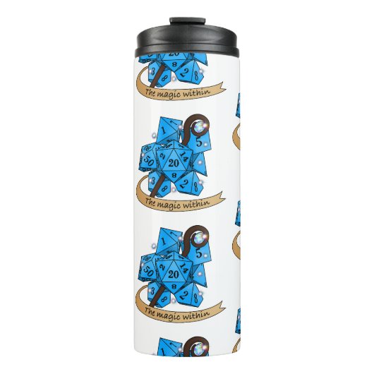 Sorcerer Dice Design Thermosbeker (Voorkant)