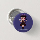 Sorceress Halcy Button (Voorkant /achterkant)