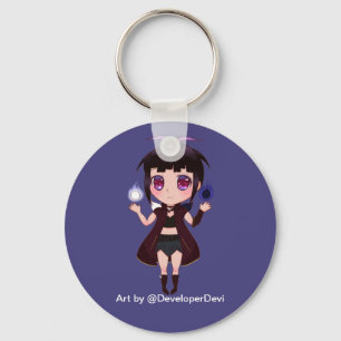 Sorceress Halcy Sleutelhanger (Ronde)