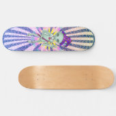 Sorcier de la paix alien Skateboard (Horz)