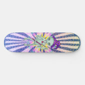 Sorcier de la paix alien Skateboard (Horz)