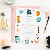 Sorcière Anniversaire Invitation pour Halloween