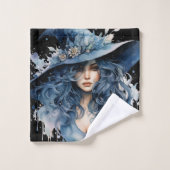 Sorcière aquarelle [1] (Gant de toilette)