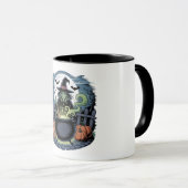 Sorcière au Cauldron Mug (Devant droit)