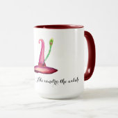 Sorcière Casquette spécial Mug personnalisée (Devant droit)