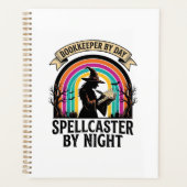Sorcière Comptable Rétro Halloween Comptabilité De (Devant)