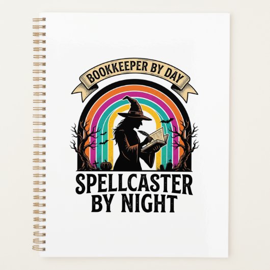 Sorcière Comptable Rétro Halloween Comptabilité De (Devant)
