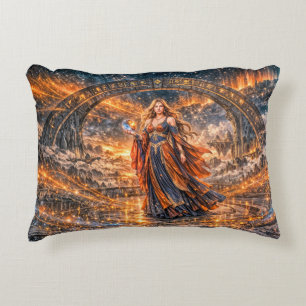 Sorcière Cosmique – Coussin de Lancer Fantastique