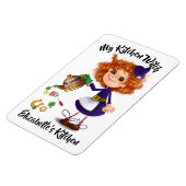 Sorcière Cuite / Magnet de sorcière Cottage (Côté Gauche)