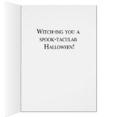 Sorcière d'Airedale Halloween (Intérieur (Droit))