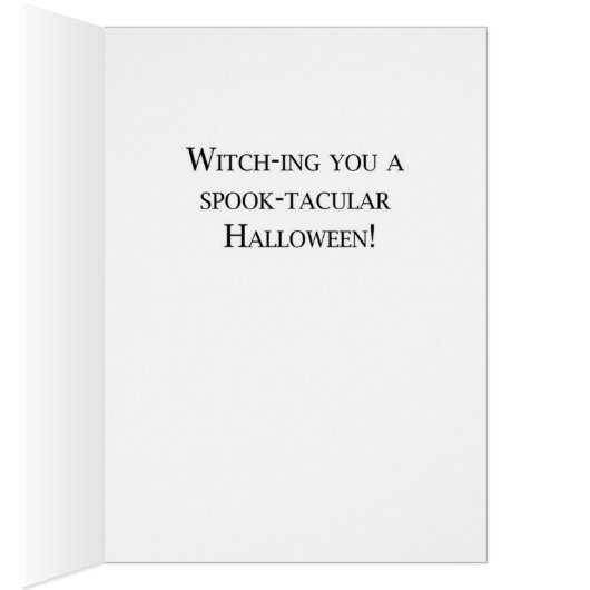 Sorcière d'Airedale Halloween (Intérieur (Droit))