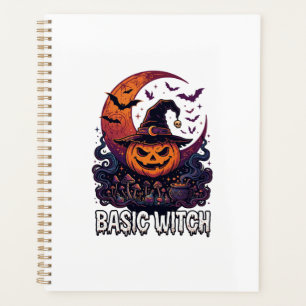 Sorcière de base Halloween Citrouille Croissant de